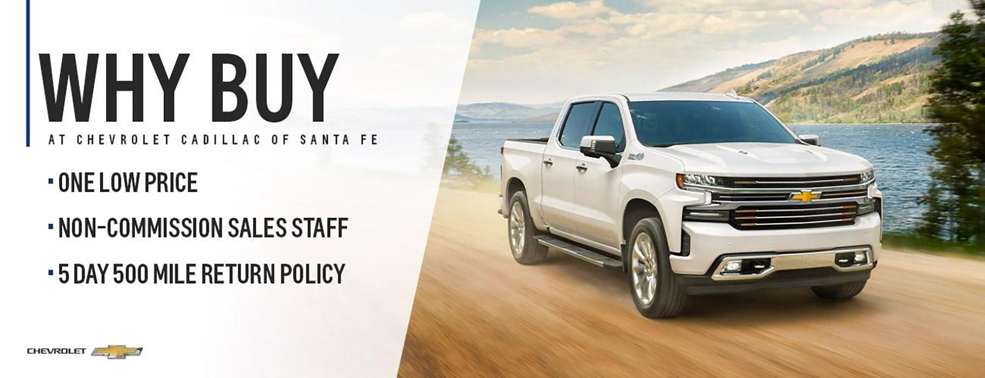 Why Buy with Chevrolet of Santa Fe